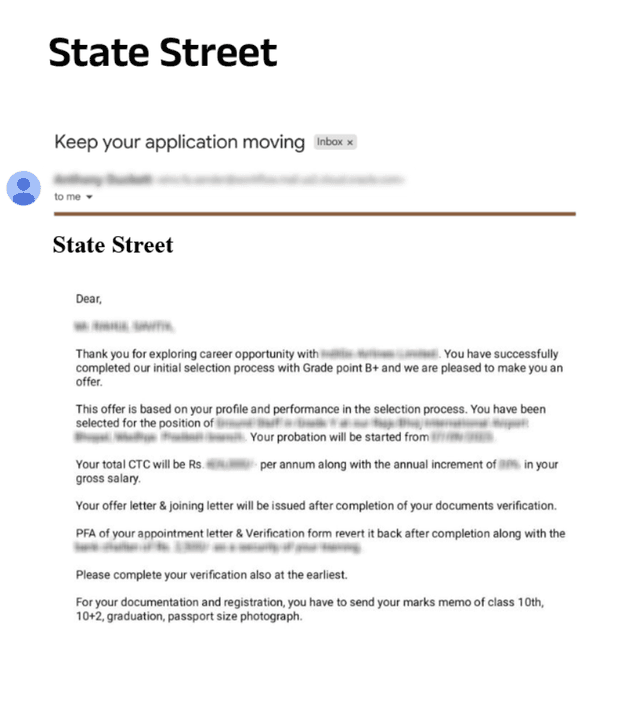 Offer Letter - Rudraksh