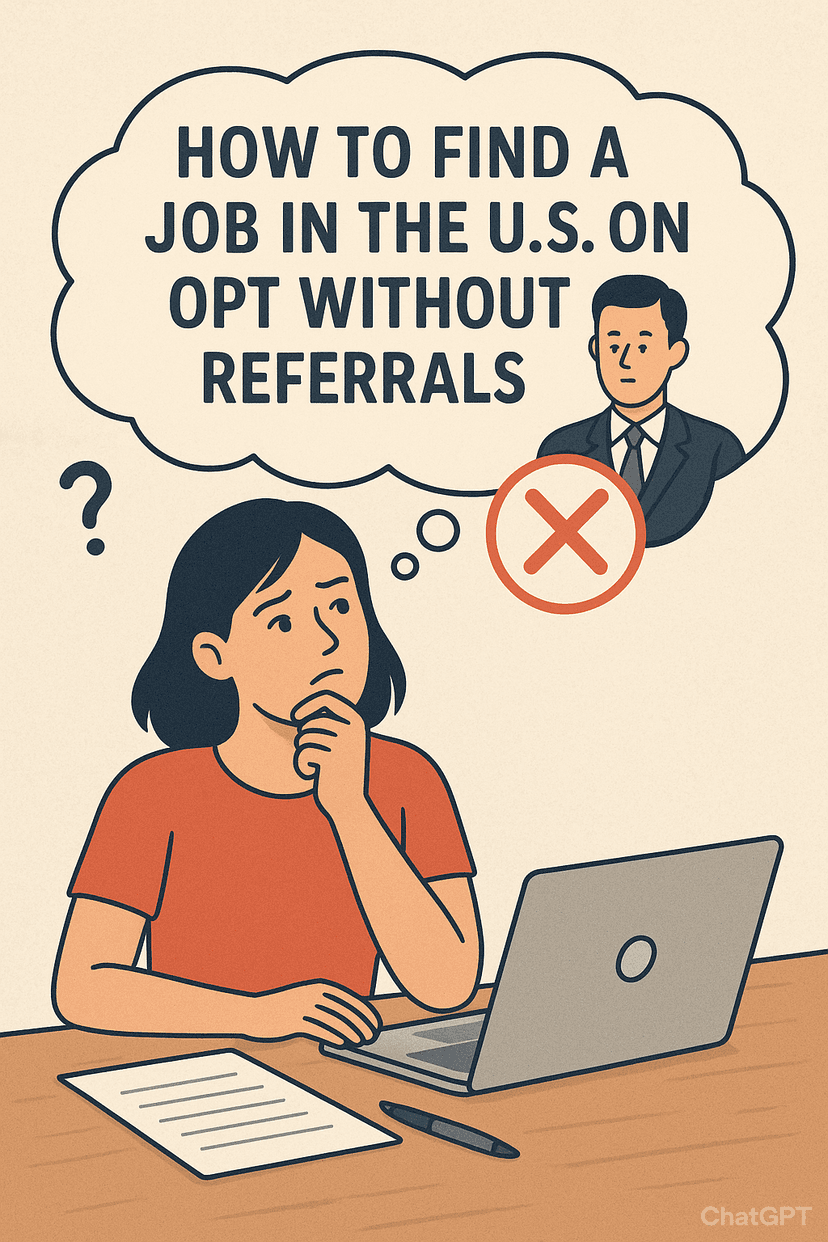 How to Find a Job in the U.S. on OPT Without Referrals